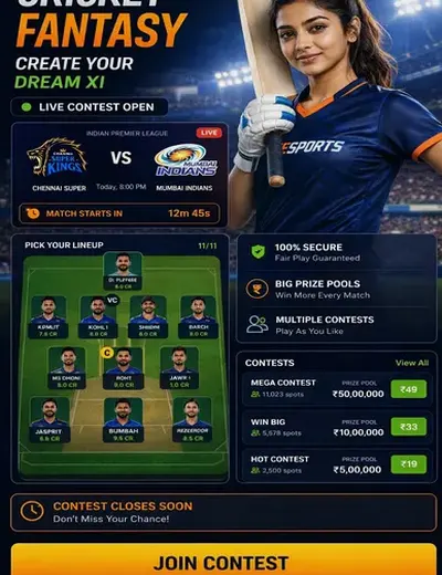 Wwwsuper88 (super 88) fantasy cricket & matchday visual 3